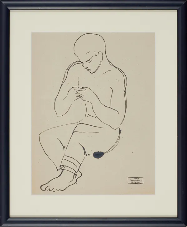 Zdzisław  Cyankiewicz, Siedzący chłopiec