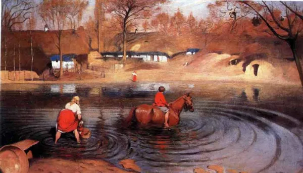 Włodzimierz Tetmajer, Nad stawem w Bronowicach