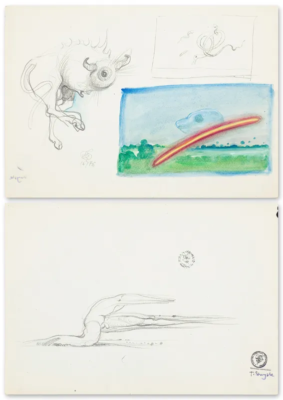 Franciszek Starowieyski, SZKICE DWUSTRONNE