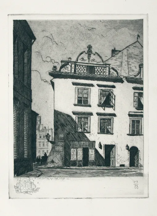 Tadeusz Cieślewski (syn), Pieśni o Rynku i zaułkach, 1929