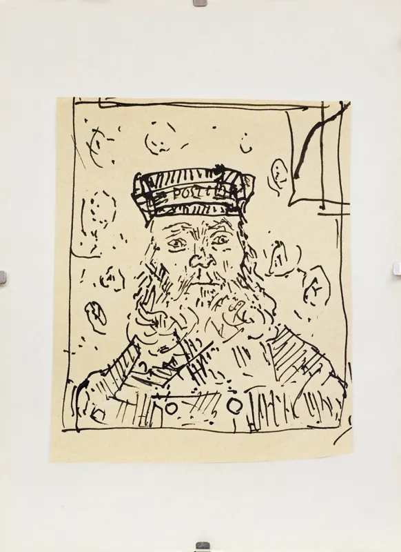 Tadeusz Kulisiewicz, Portret posłańca pocztowego 