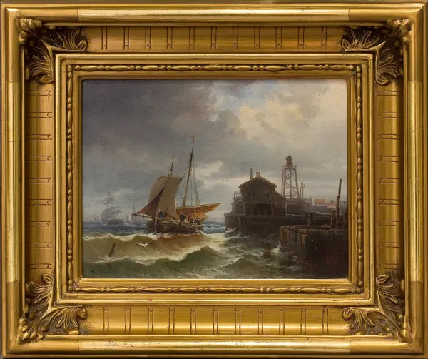 Colestin Brugner, Wysoka fala w porcie