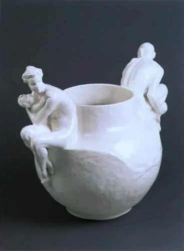 Konstanty Laszczka, Wazon dekoracyjny z faunem i nimfą