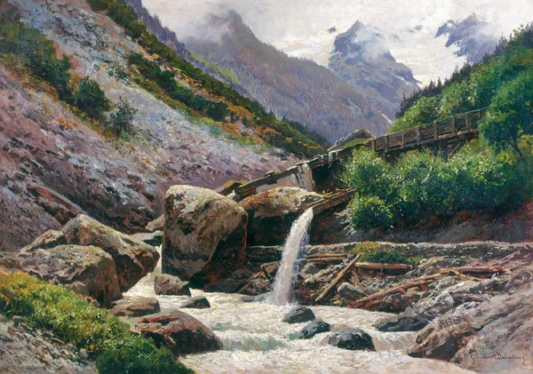 Otto Günther-Naumburg, Pejzaż górski