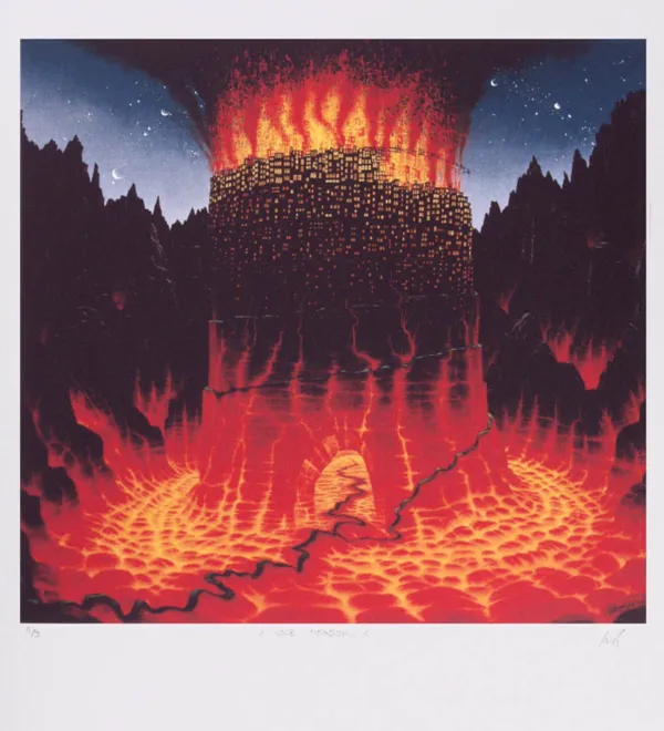 Jacek Yerka, Noce Mordoru, 1990