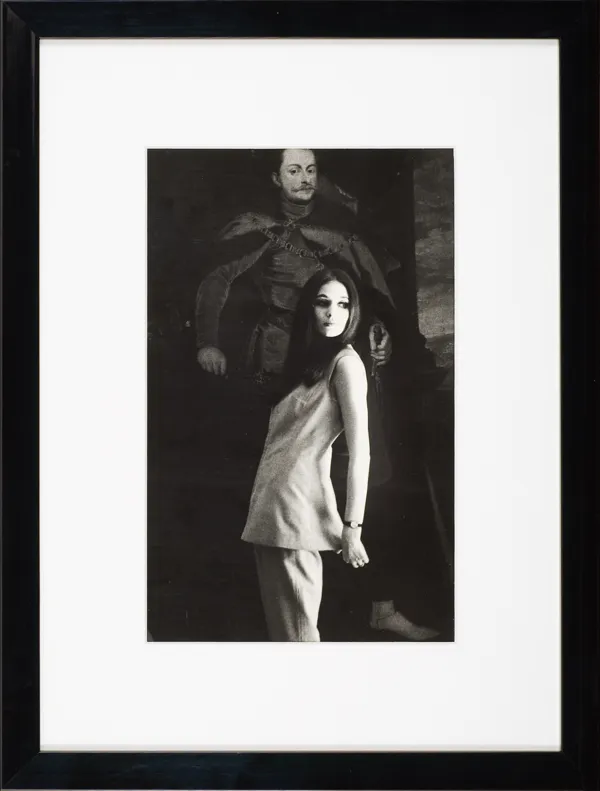 Tadeusz Rolke, Dziewczyna na tle obrazu, lata 60.