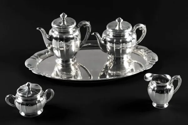 Autor nierozpoznany, KOMPLET DO KAWY I HERBATY, lata 20. XX w.