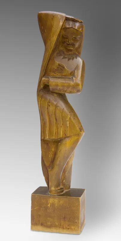 SZKOŁA ZAKOPIAŃSKA, DZIEWCZYNA, lata 20-te XX w.