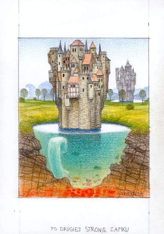 Jacek Yerka, Pod drugiej stronie zamku, 2004