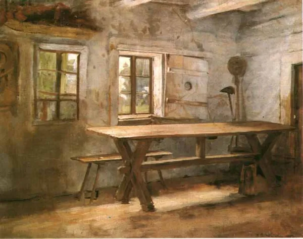 Kazimierz Pochwalski, Wnętrze izby