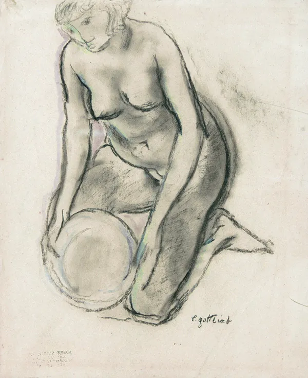 Leopold Gottlieb, AKT KLĘCZĄCY, 1925-1930