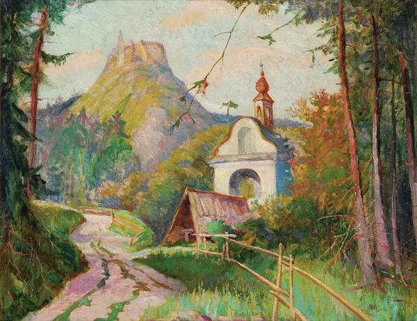 Jan Rubczak, KAPLICZKA I RUINY ZAMKU W CZORSZTYNIE