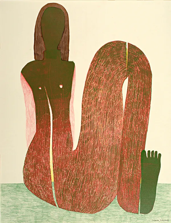 Jolanta Johnsson, Akt siedzący, 2006