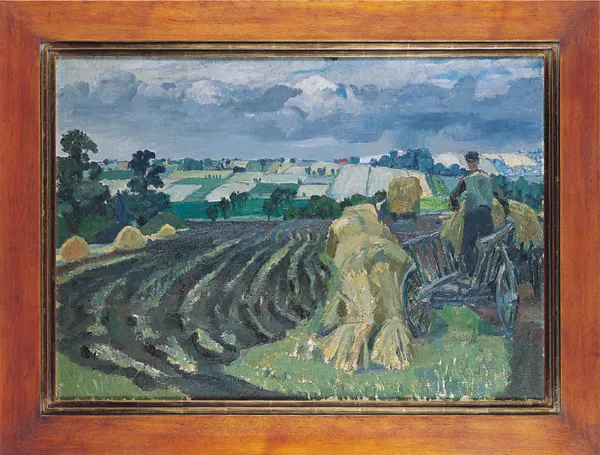 Andrzej Wróblewski, WAGANOWICE – ŻNIWA, 1953