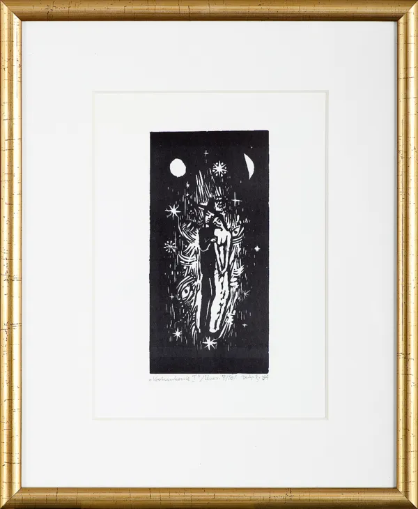 Jerzy Duda Gracz, Kochankowie, z cyklu Judaica, 1964