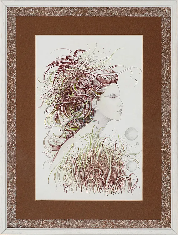 Anna Ewa  (Hannah) Miarczyńska, Zarośla - Dzikie trawy, 2007