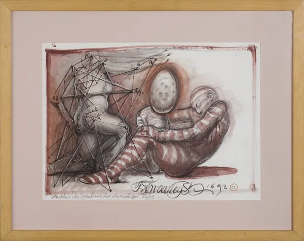 Franciszek Starowieyski, Struktur des Schattens ehemaliger Liebe, 1992