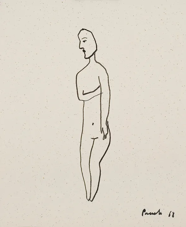 Jerzy Panek, Akt, 1968