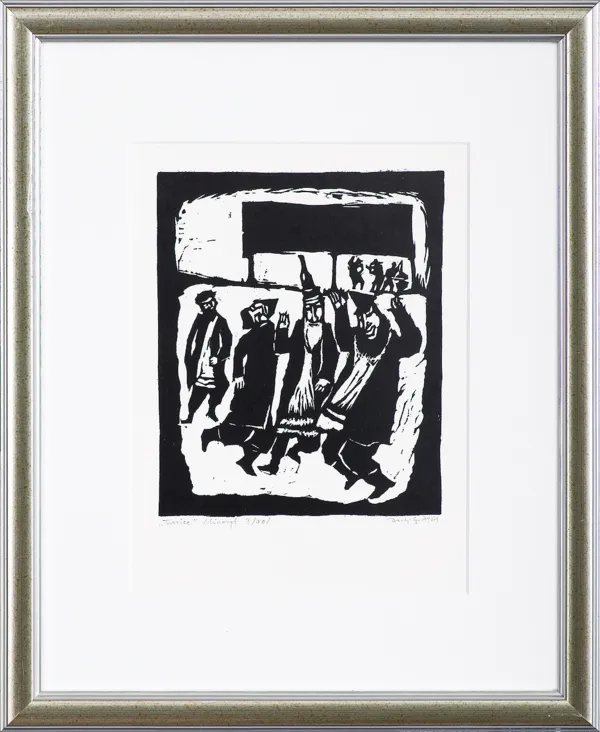 Jerzy Duda Gracz, TANIEC Z CYKLU JUDAICA, 1964