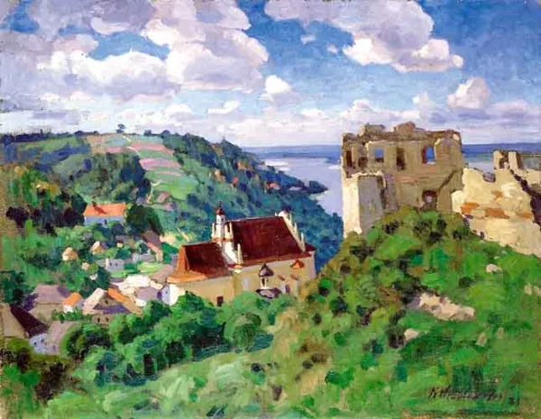 Konstanty Wróblewski, Pejzaż z Kazimierza nad Wisłą