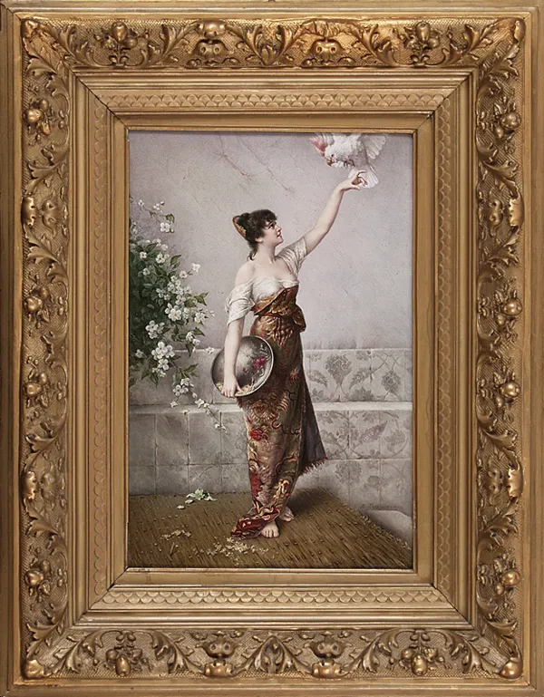 Fr. Zapf, DZIEWCZYNA Z PAPUGĄ