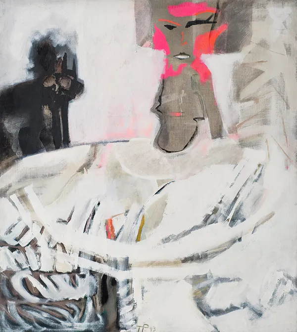 Teresa Pągowska, KRYNOLINA Z KOTEM, 1993