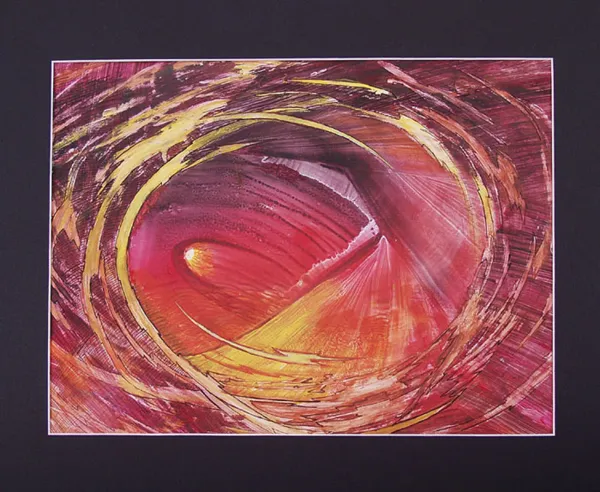 Lucyna Kuśnierczyk, Pierścienie Saturna z cyklu Kosmos, 2005