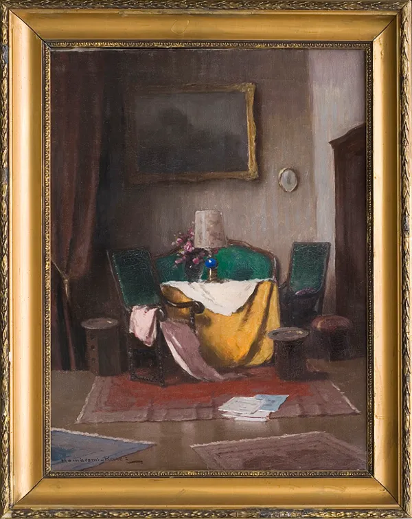 Endre Komaromi Kacz, WNĘTRZE SALONIKU