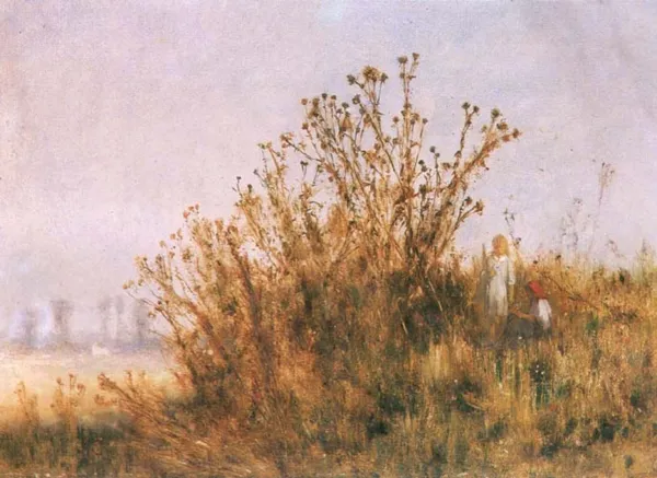 Józef Chełmoński, Wielki oset