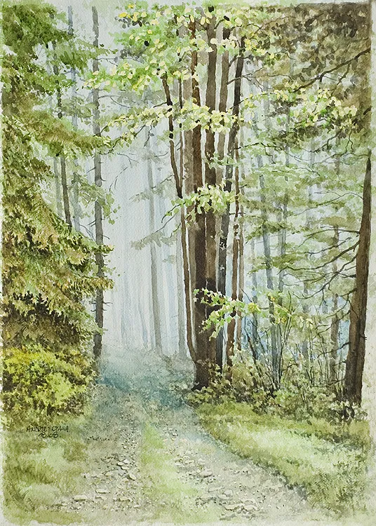 Andrzej Otawa, Wnętrze lasu, 2008