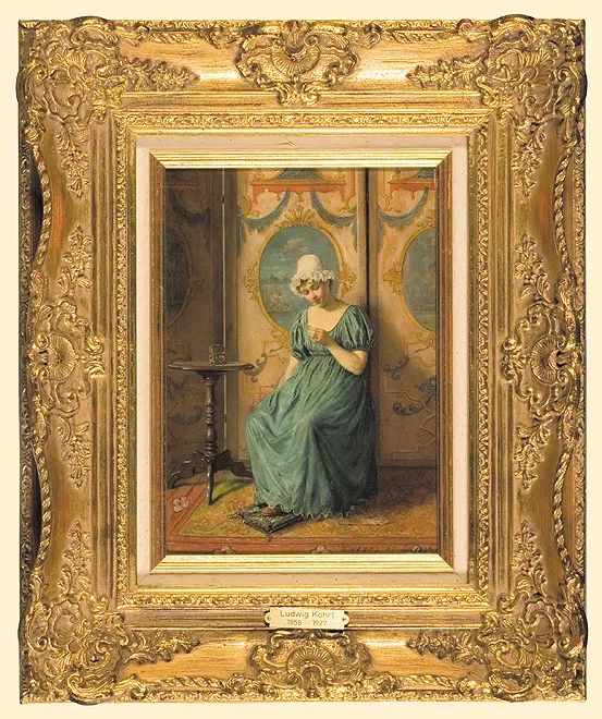 Ludwig  Kohrl, ZŁOTY PIERŚCIONEK, 1891