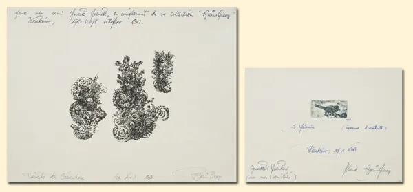 Roland  Grünberg, Para grafik, 1959