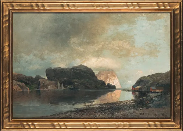 Adolf Gustav Schweitzer, NAD FIORDEM, ok. 1900