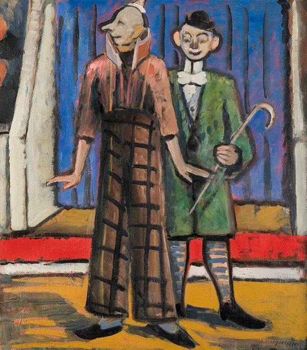 Tymon Niesiołowski, CYRKOWCY, ok. 1955