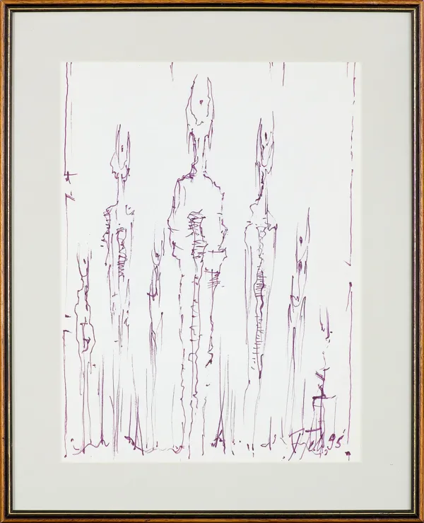 Jerzy Tchórzewski, Kompozycja z postaciami, 1995