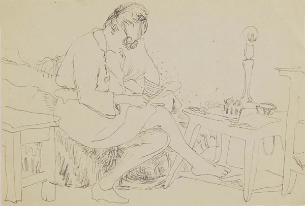 Erna Rosenstein, Czytająca, 1946