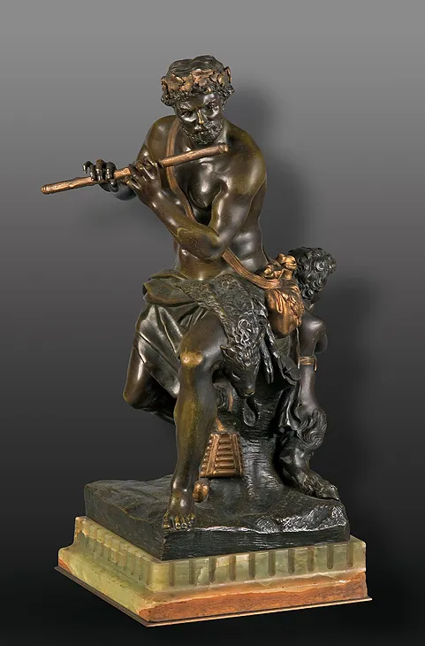 według Antoine Coyzevox, PASTERZ Z MAŁYM SATYREM