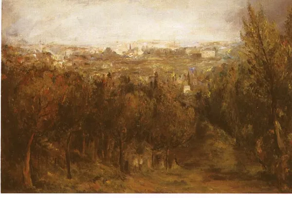 Władysław Jahl, Krajobraz z Francji