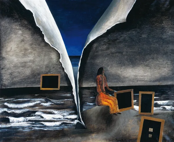 Maria Anto, Autoportret w 1972 r., 1972