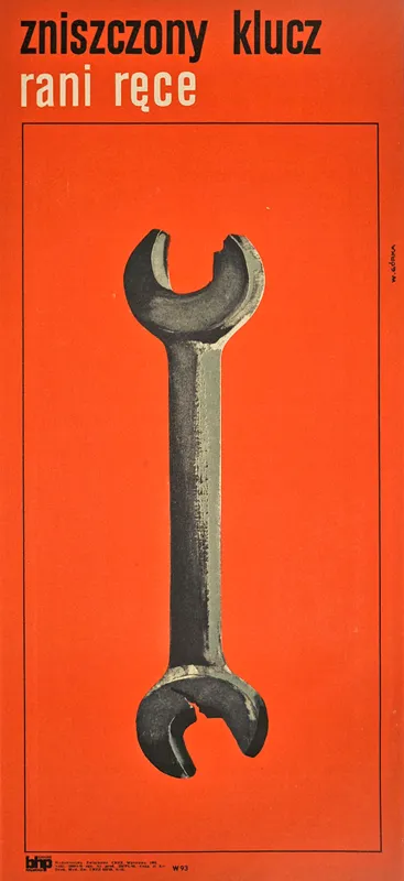 Wiktor  Górka, Zniszczony klucz rani ręce, 1968