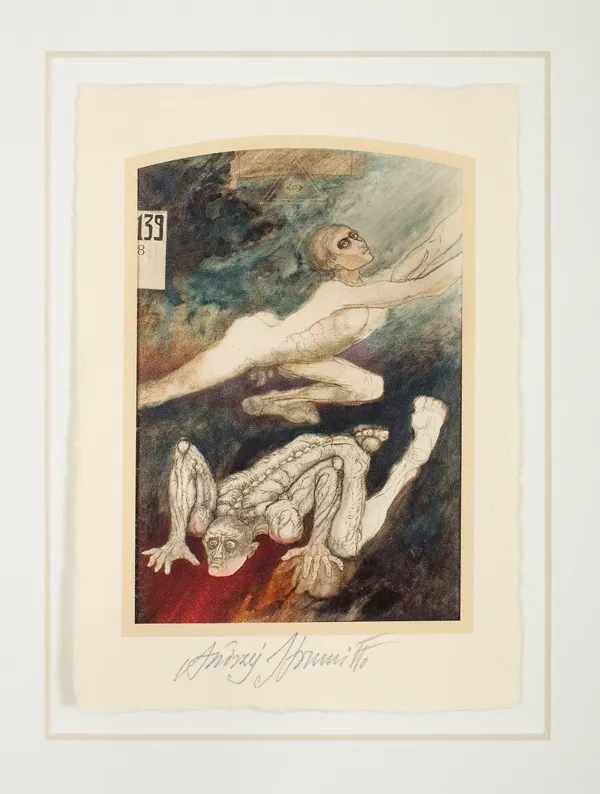 Andrzej Strumiłło, Ilustracja do Psalmu 139.8