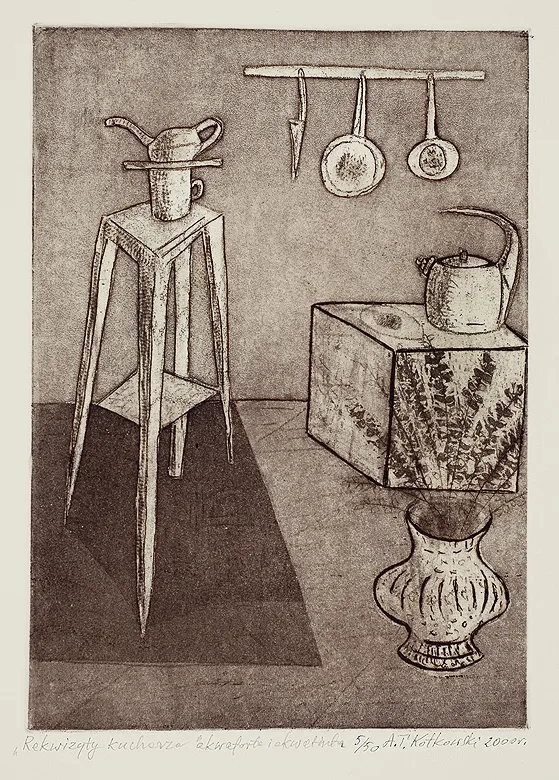 Andrzej Tadeusz  Kotkowski, Rekwizyty kucharza, 2000