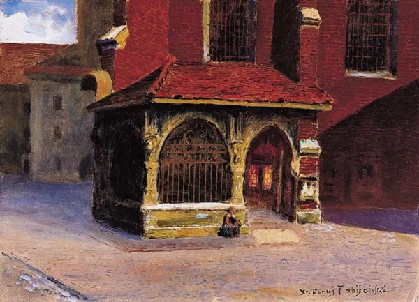 Stanisław Fabijański, OGRÓJEC PRZY KOŚCIELE W KRAKOWIE