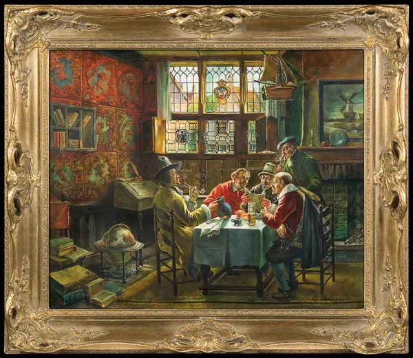 Adolf Nauer, U NOTARIUSZA - CZYTANIE LISTU 