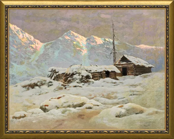 Józef Rapacki, TATRY W ŚNIEGU, 1905 (?)