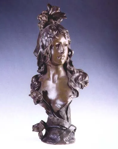 Antoine Joseph Van Der Kerckhove,zwany Nelso, Popiersie dziewczyny