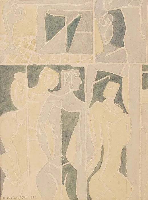 Adam Podhorecki, Postaci, 1952