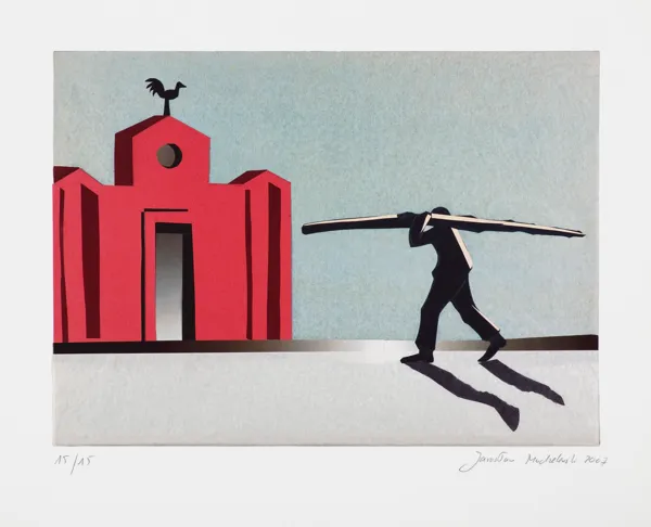 Jarosław Modzelewski, Niosący ścięte drzewo, 2007