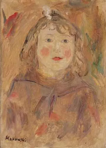 Tadeusz Makowski, Portret dziewczynki
