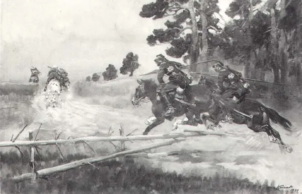 Jerzy Kossak, Za Kozakami